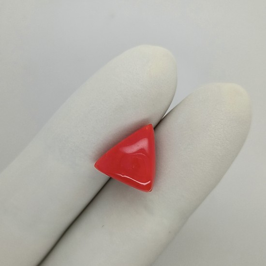 Coral (Moonga) 6.45 Ct Lab Tested Coral (Moonga) 6.45 Ct Lab Tested